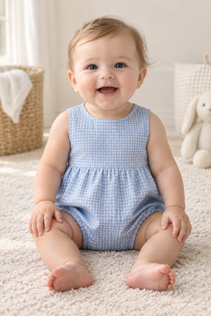 Bubble Baby Romper design preview, front view