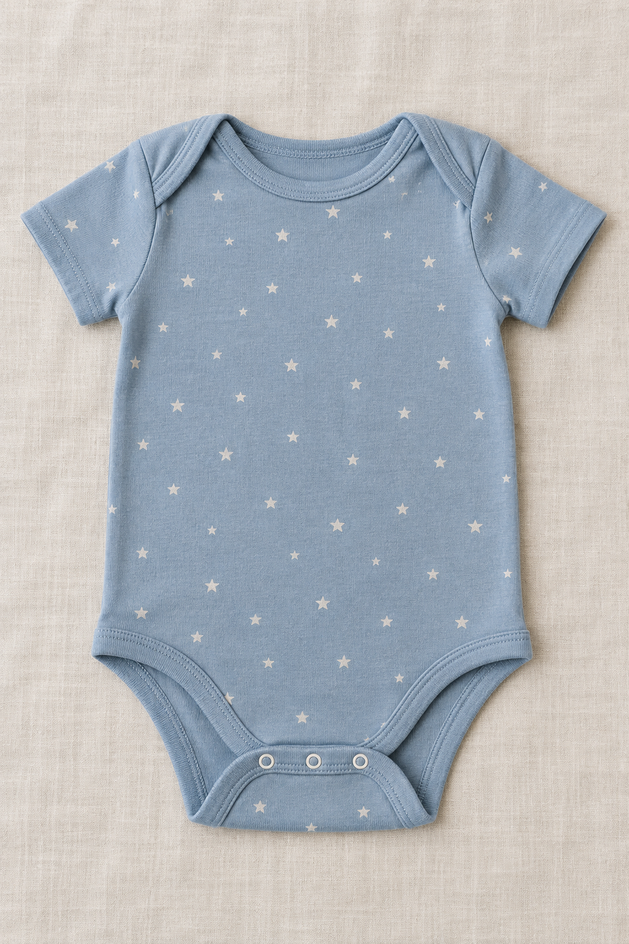 Knit Baby Bodysuit design preview, front view